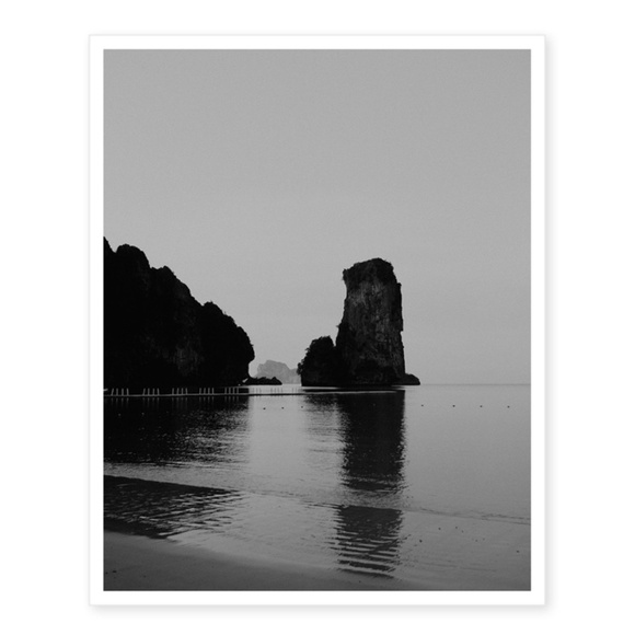 Krabi, Thailand Island Beach Print (BW) - Picture 2 of 2